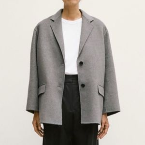 NWT ZARA WOOL BLEND BLAZER ZW COLLECTION